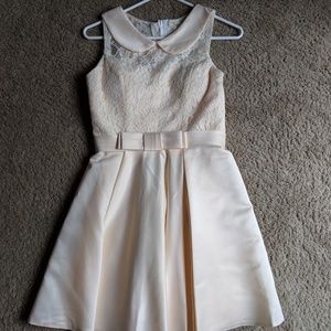 Cream Lace Dress